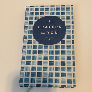 Blue Checkered Prayer Book
